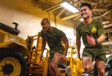 Combat troops will need to score at least 70% on fitness tests