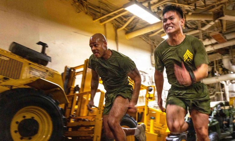 Combat troops will need to score at least 70% on fitness tests