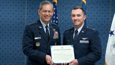 F-22 pilot awarded Air Force’s top flight safety honor F-22 pilot awarded Air Force’s top flight safety honor