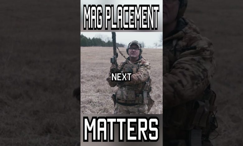 Here’s why your mag placement matters #military #militaryeverything #tips #training #lawenforcement