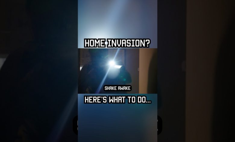 Home Invasion? Here’s what to do #selfdefense #homedefense #survival #tips #shorts
