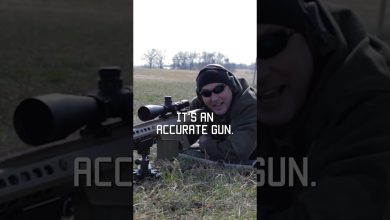 How to LET THE BARRETT M107A1 ROCK #barrett #shorts #military #tacticalrifleman  #militaryeverything