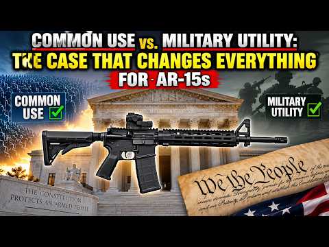 Common Use vs. Military Utility: The Case That Changes Everything for AR-15s
