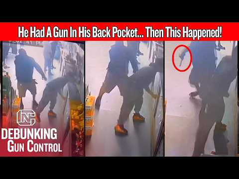 He Walked Into A Store With A Gun In His Back Pocket… Then This Happened!