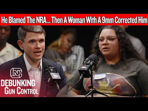 He Blamed The NRA… Then A Woman With A 9mm Corrected Him