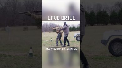 LPVO Training Drill  #military #militaryeverything #army #tips #training
