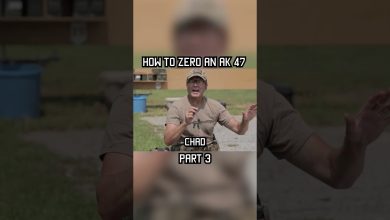 HOW TO ZERO AN AK47 PART 3  #military  #army  #tips  #airsoftcqb  #training