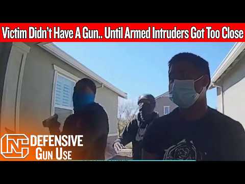 Victim Didn’t Have A Gun… Until Armed Intruders Got Too Close