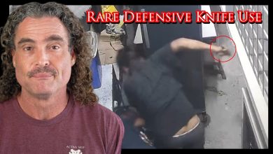 Defensive KNIFE Use Caught On Camera | Active Self Protection