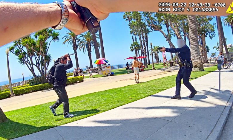 Officer Opens Fire After Man Charges Officer With Large Blade