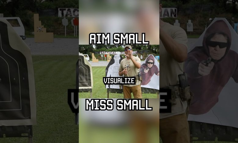 Special Forces tip: Aim Small, Miss Small #military #specialforces #tips #shorts
