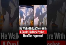 He Walked Into A Store With A Gun In His Back Pocket… Then This Happened!
