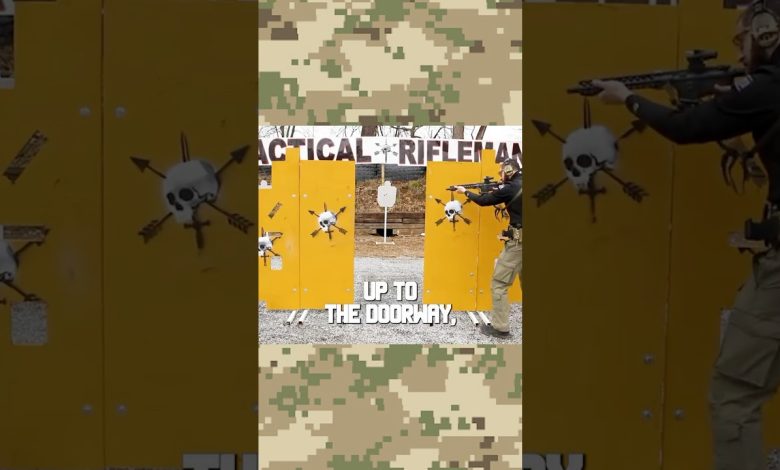 How To Sweep A Doorway #military #shorts