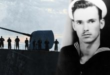 Destroyer named for Medal of Honor Corpsman hits milestone