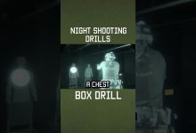 Night Shooting Drill: Box Drill #military #nightvision #shorts #gear #training