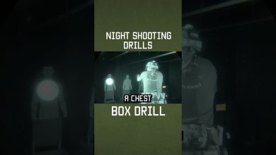 Night Shooting Drill: Box Drill #military #nightvision #shorts #gear #training