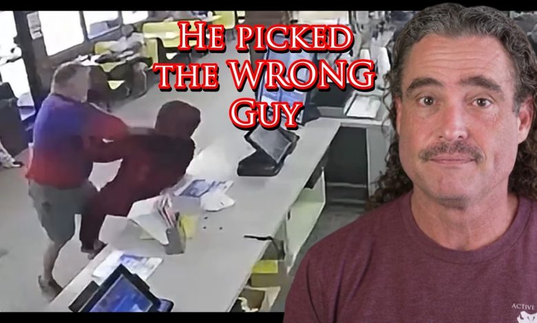 Old Timer Teaches Whippersnapper A Lesson | Active Self Protection