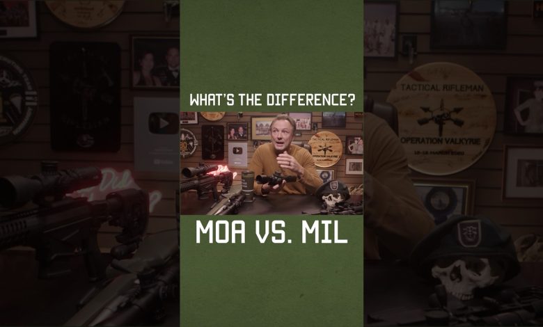 Sniping 101: MOA vs. MIL #sniper #sniping #shorts #tips #tactics