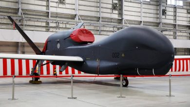 Japanese Global Hawk drone splashes down in crash