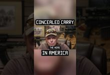 The reality of CONCEALED CARRY in America #selfdefense #concealedcarrynation #america #shorts #tips