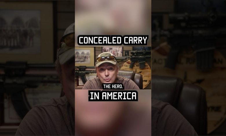 The reality of CONCEALED CARRY in America #selfdefense #concealedcarrynation #america #shorts #tips