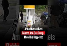 A Masked Robber Walked Up On A Man Pumping Gas… Then Saw The Gun