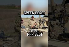 What’s in a Green Beret War Belt? #gear #specialforces #greenberet