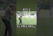 Rifle El Pres Drill #military #training #shorts
