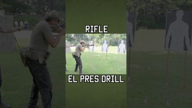 Rifle El Pres Drill #military #training #shorts