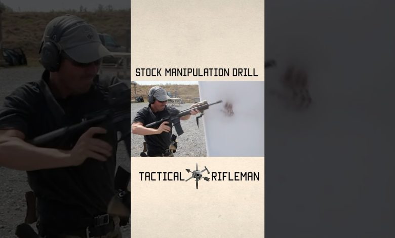 Military Stock Manipulation Drill #military #tips #training