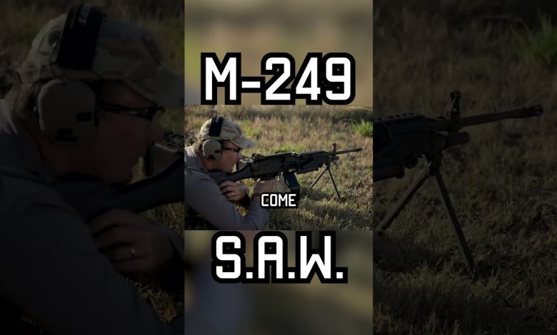 M-249 S.A.W. #military #militaryeverything #tips #army #airsoftcqb