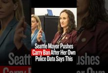 Seattle Mayor Wants A Carry Ban After Her Own Data Says This