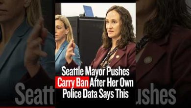 Seattle Mayor Wants A Carry Ban After Her Own Data Says This