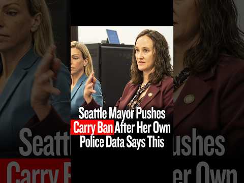 Seattle Mayor Wants A Carry Ban After Her Own Data Says This