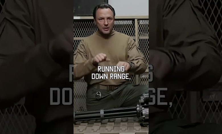 Ever shot a minigun before? #military #militaryeverything #gear #history