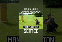 Green Beret “Seated” Combat Movement #military #specialforces #greenberet #shorts #tips