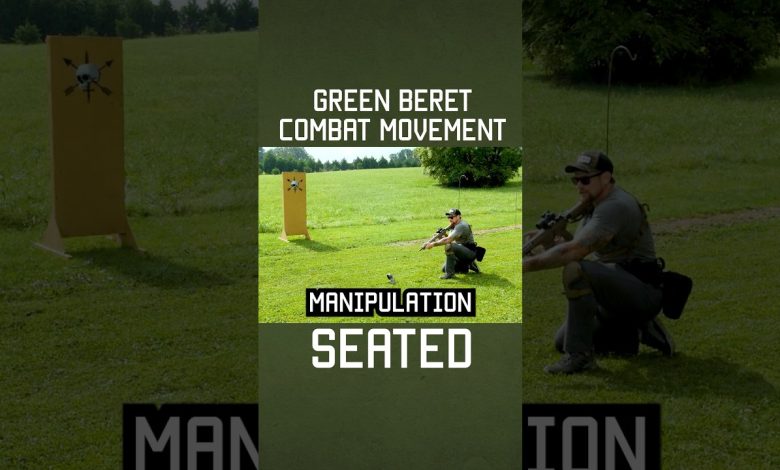 Green Beret “Seated” Combat Movement #military #specialforces #greenberet #shorts #tips