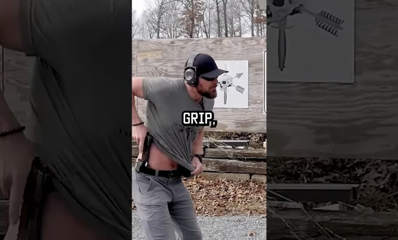 Better pistol grip tutorial #military #militaryeverything #tips #training #airsoftcqb