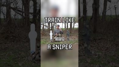 Train like a sniper #shorts #sniper #tips #military