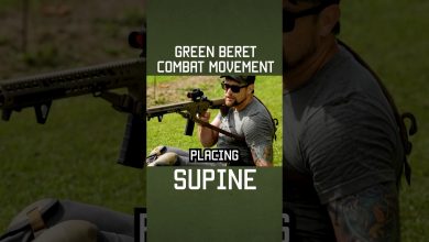Green Beret “Supine” Combat Position #military #specialforces #shorts #training #tips