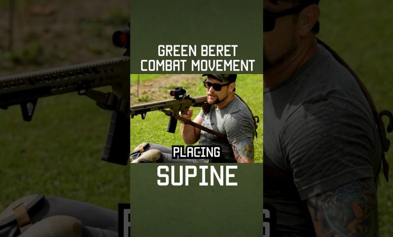 Green Beret “Supine” Combat Position #military #specialforces #shorts #training #tips