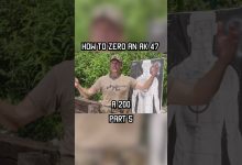 HOW TO ZERO AN AK47 PART 5  #militaryeverything #military #tips #army #training