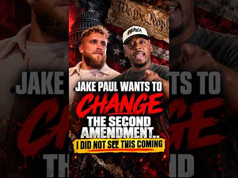 Jake Paul Wants To Change The Second Amendment… I Did NOT See This Coming