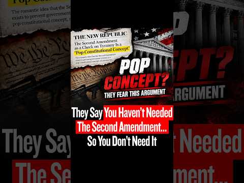 They Say You Haven’t Needed The Second Amendment… So You Don’t Need It