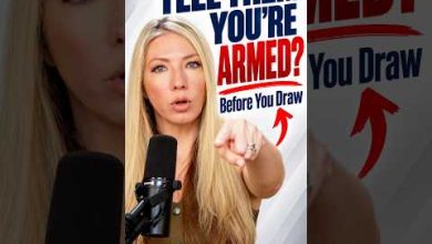 SHOULD YOU TELL THEM YOU’RE ARMED?