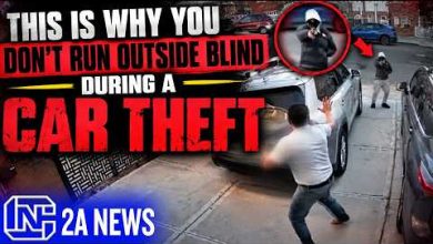 This Is Why You Don’t Run Outside Blind During A Car Theft