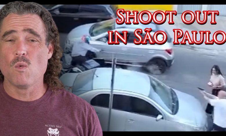 Off Duty Brazilian Cop Saves ANOTHER Off Duty Brazilian Cop | Active Self Protection