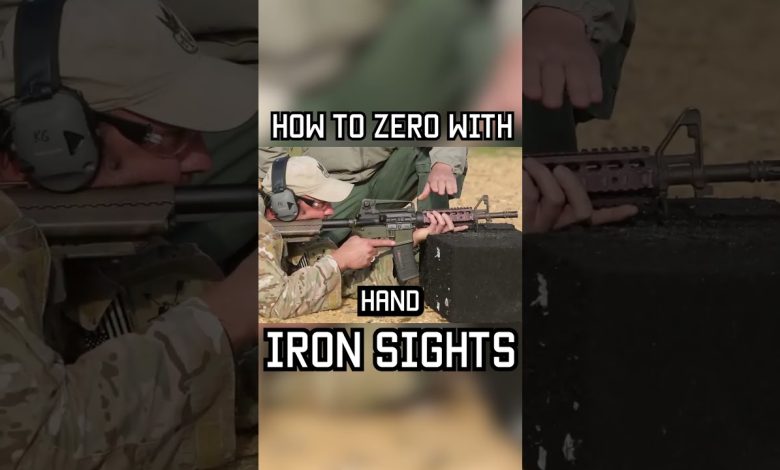 Army Secret: Zero Iron Sights