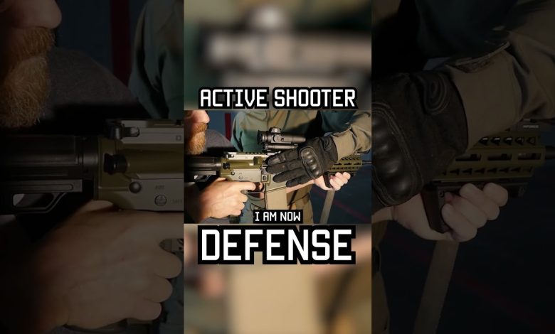 ACTIVE SHOOTER DEFENSE #survival #selfdefense #training #preparation  #military