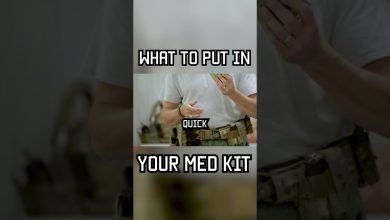 WHAT TO PUT N YOUR MED KIT #military  #militaryeverything #army #tips #training
